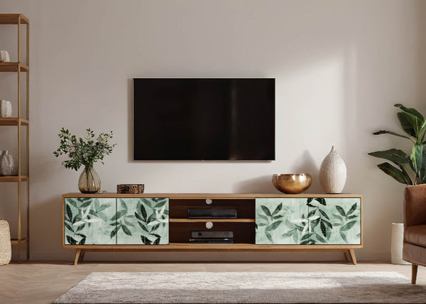 Japandi Retro Pflanzen Sideboard