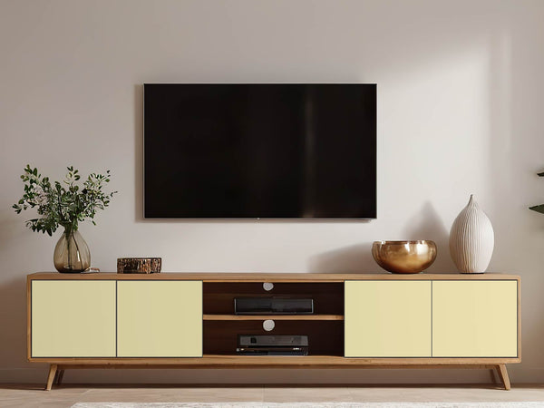 Möbelfolie Sandgelb