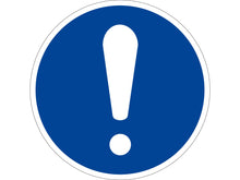 Laden Sie das Bild in den Galerie-Viewer, Aufkleber M001 allgemeines Gebotszeichen
