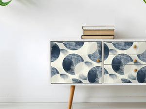 Möbelfolie Mondphase Sideboard