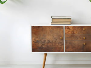 Möbelfolie Rost Metall Sideboard