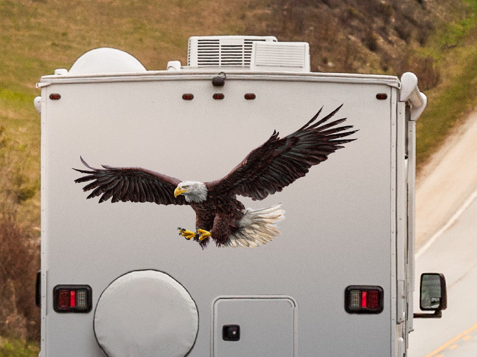 Wohnmobil Aufkleber Seeadler