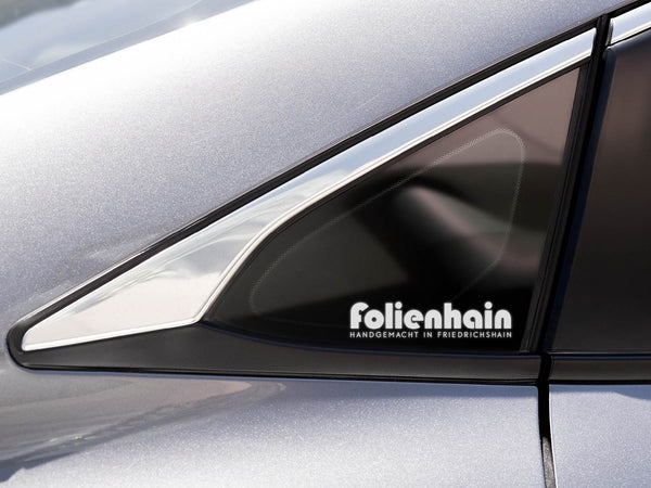 Seitenfesnter Autoaufkleber eigenes Motiv plotten lassen