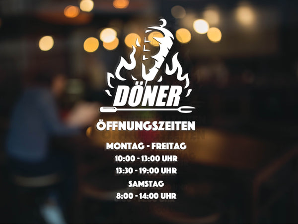 Öffnungszeiten Restaurant Döner Kebab Imbiss