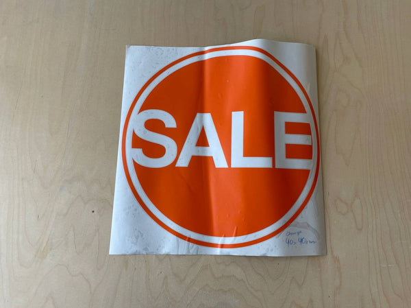 Aufkleber Sale Rund