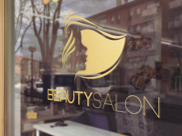 Schaufensteraufkleber eigenes Motiv plotten - einfarbig