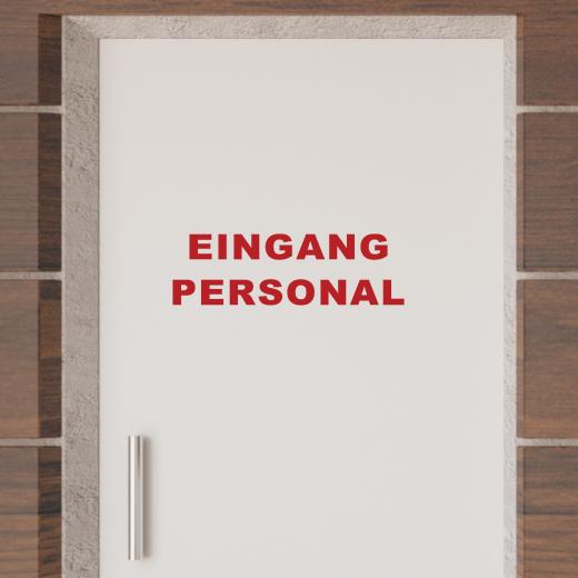 Türaufkleber selber gestalten