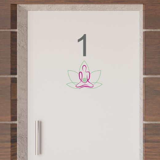 Türaufkleber selber gestalten