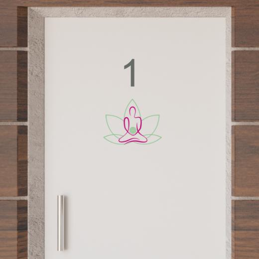 Türaufkleber selber gestalten