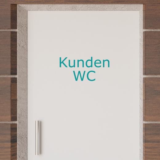 Türaufkleber selber gestalten