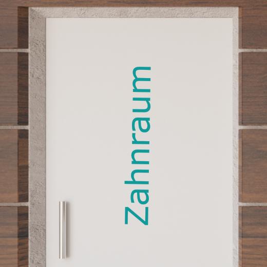 Türaufkleber selber gestalten