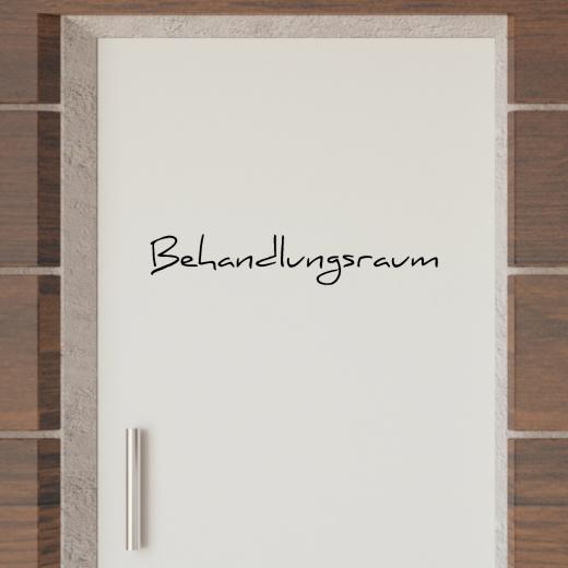 Türaufkleber selber gestalten