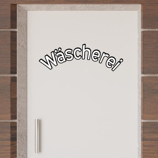 Türaufkleber selber gestalten