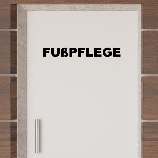 Türaufkleber selber gestalten