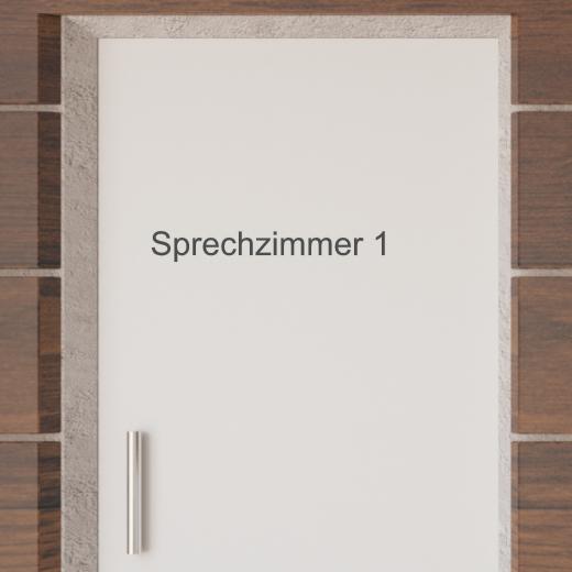 Türaufkleber selber gestalten