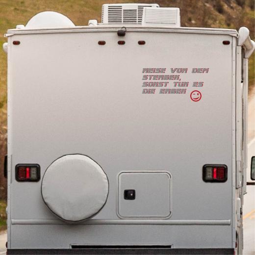 Wohnmobil Aufkleber selber gestalten