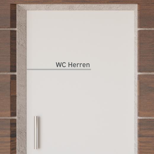 Türaufkleber selber gestalten