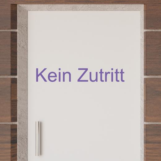 Türaufkleber selber gestalten