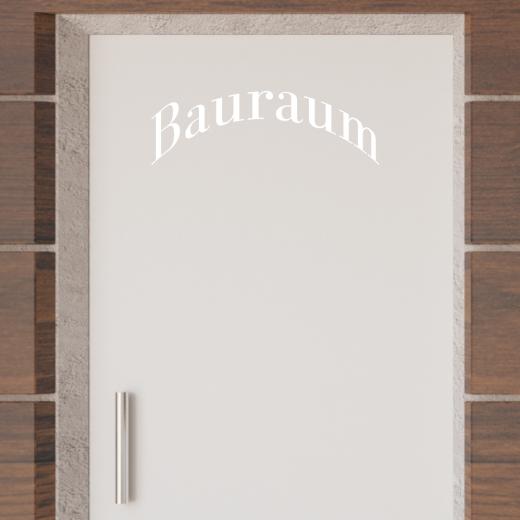 Türaufkleber selber gestalten