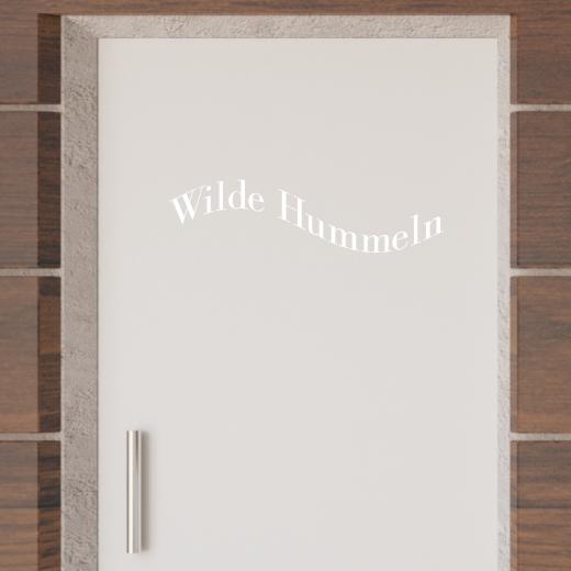 Türaufkleber selber gestalten