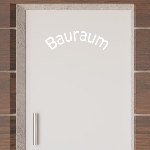 Türaufkleber selber gestalten