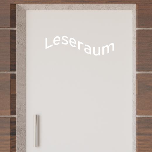 Türaufkleber selber gestalten