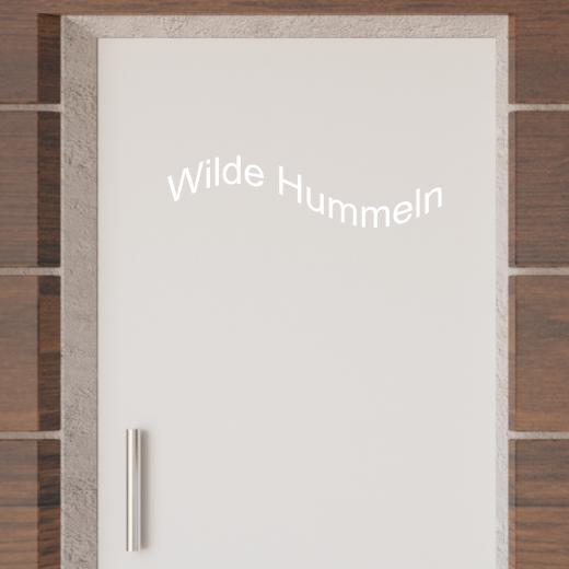 Türaufkleber selber gestalten