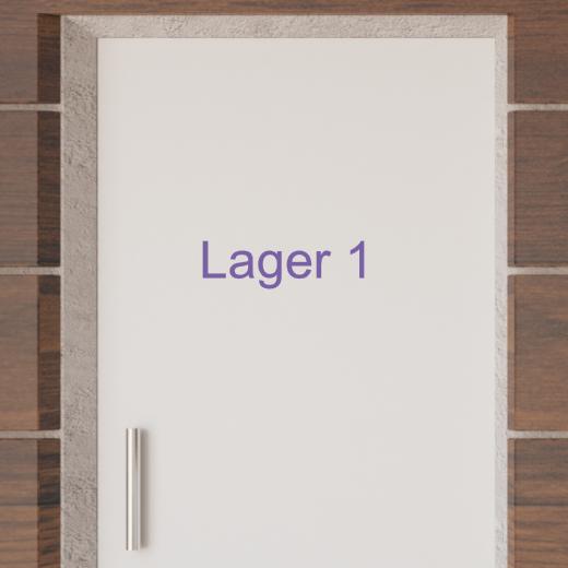 Türaufkleber selber gestalten