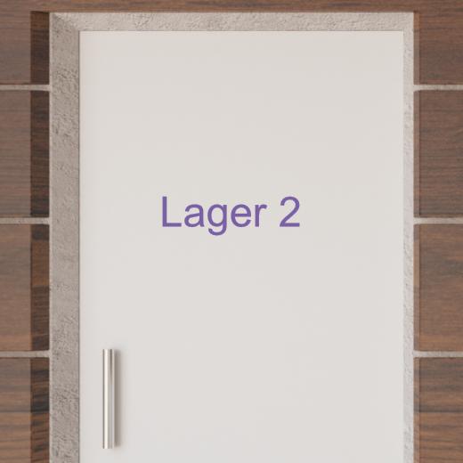 Türaufkleber selber gestalten