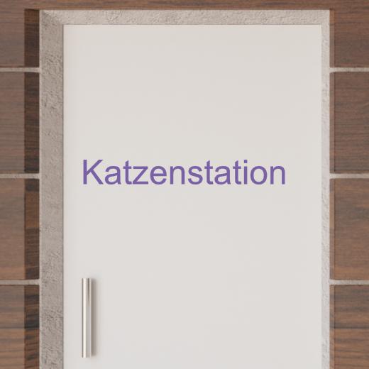 Türaufkleber selber gestalten