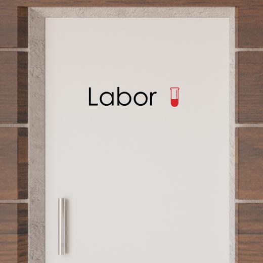 Türaufkleber selber gestalten