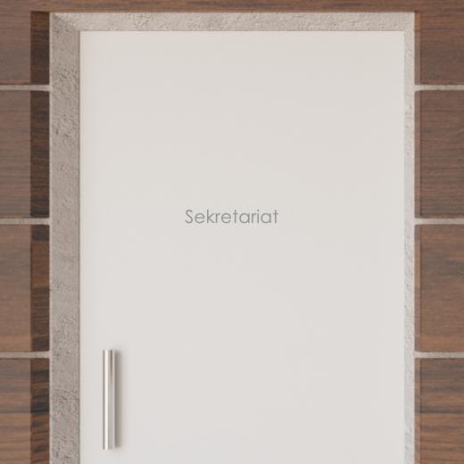 Türaufkleber selber gestalten