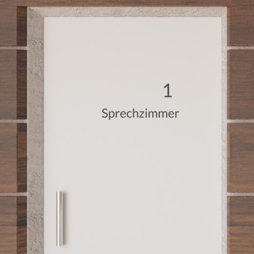 Türaufkleber selber gestalten