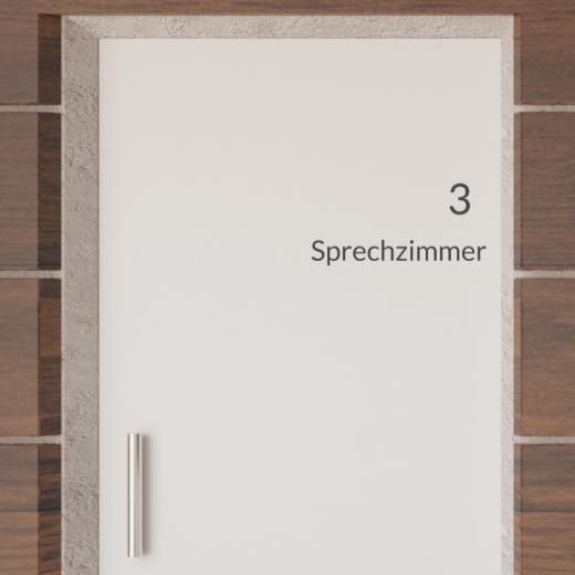 Türaufkleber selber gestalten