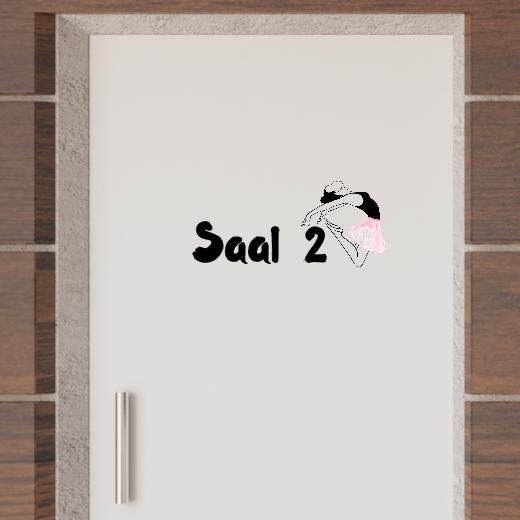 Türaufkleber selber gestalten