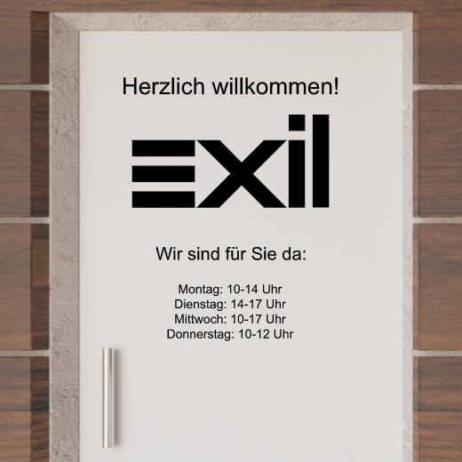 Türaufkleber selber gestalten