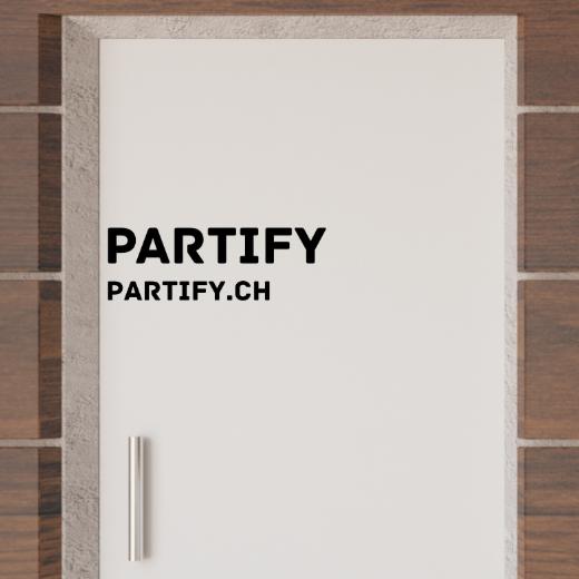 Türaufkleber selber gestalten