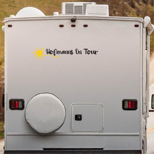 Wohnmobil Aufkleber selber gestalten