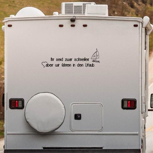 Wohnmobil Aufkleber selber gestalten