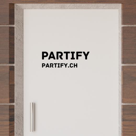 Türaufkleber selber gestalten