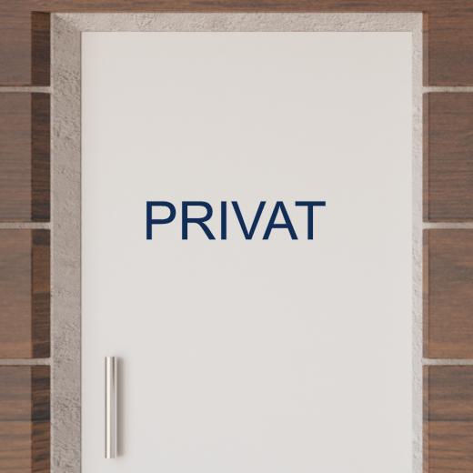 Türaufkleber selber gestalten