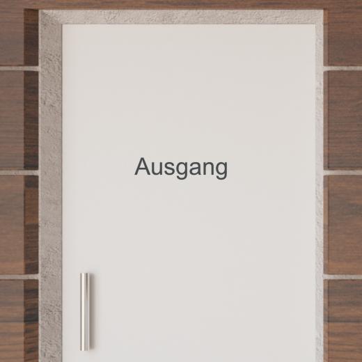 Türaufkleber selber gestalten