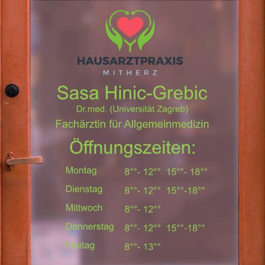 Öffnungszeiten Aufkleber selber gestalten