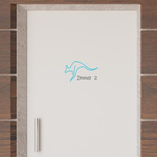 Türaufkleber selber gestalten