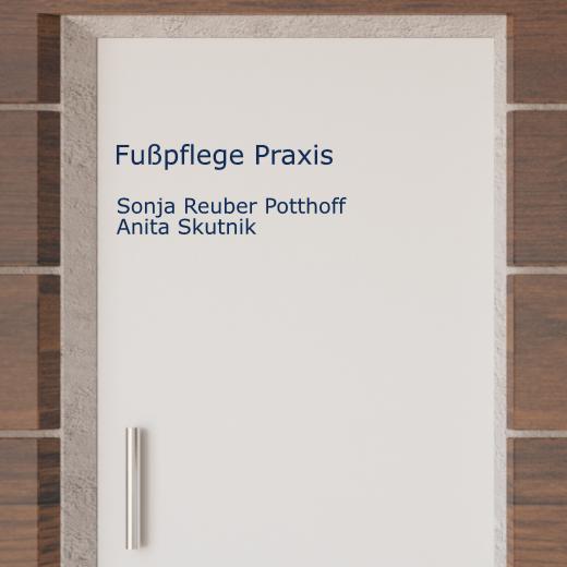 Türaufkleber selber gestalten