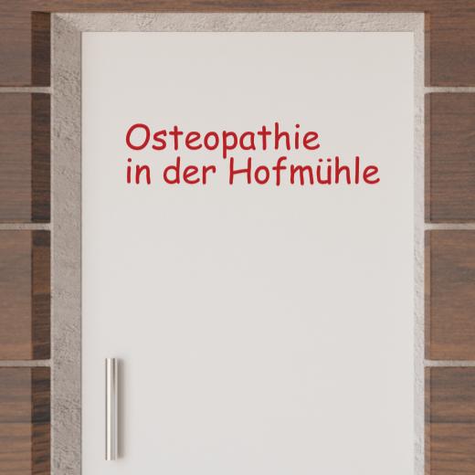 Türaufkleber selber gestalten