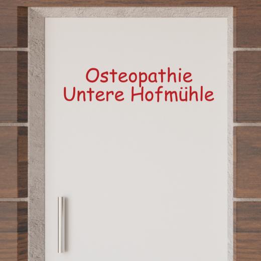 Türaufkleber selber gestalten