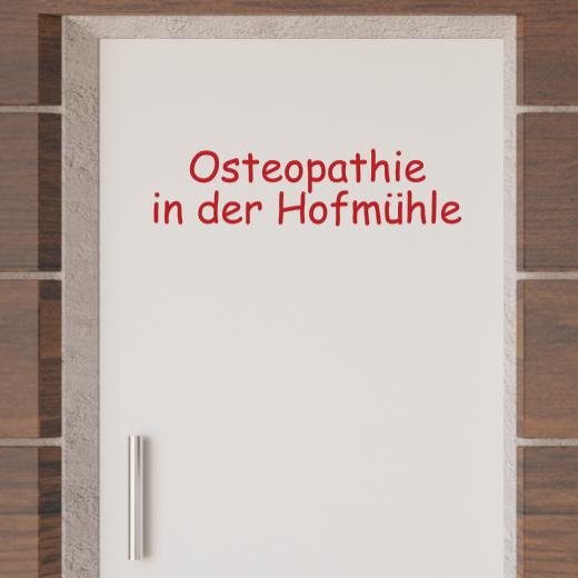 Türaufkleber selber gestalten