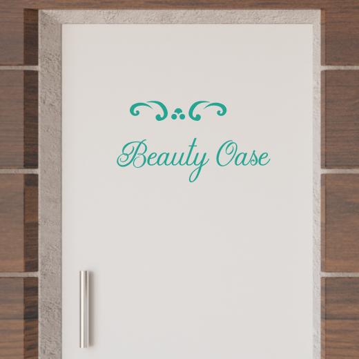 Türaufkleber selber gestalten