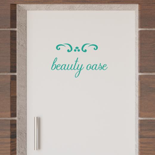 Türaufkleber selber gestalten